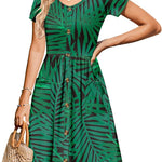 Nadorine Summer Dress Women's Short Sleeve Dresses (DE Only)