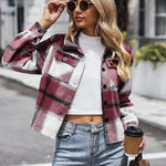 Nadorine Women's Short Flannel Jacket (DE Only)