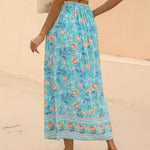 Nadorine Women's Boho Floral Skirt