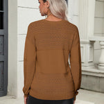 Nadorine Pullover Women's Ribbed Knit Jumper (DE Only)