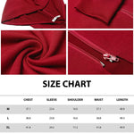 Women's Long Sweatshirt Hooded Robe with Pockets M-3XL - Nadorine (Us Only)
