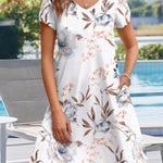 Zeagoo Womens Summer A-Line Flowy Dress with Pockets