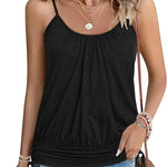 Nadorine Tank Top Women's Summer Tops Spaghetti Tops (DE Only)