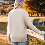 Nadorine Women's Open Front Oversized Soft Knit Sweater Cardigan