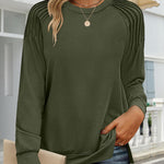 Zeagoo Womens Crewneck Sweatshirt Long Sleeve Tunic Tops