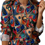 Zeagoo Womens Button Down Shirt Long Sleeve Blouse Business Work Tops Dressy Casual Floral Printed Outfits with Pocket