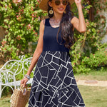 Nadorine Women Summer Dresses Sleeveless Casual Tank Dress