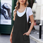 Nadorine Jumpsuit Short Summer Sleeveless Rompers (DE Only)