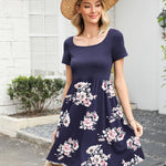 Nadorine Summer Dress Women's Dresses Short Sleeve Dress (DE Only)
