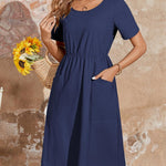 Nadorine Summer Dress Women's Linen Dresses (DE Only)