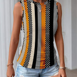 Nadorine Ruched Tank Tops Dressy Casual Shirts
