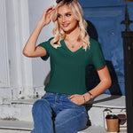 Nadorine Blouse Women's Elegant Pleated Tops (DE Only)