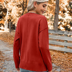 Nadorine Women's Oversized Button Sweaters Open Front Cardigans