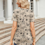 Zeagoo Womens Short Sleeve Tops V-Neck Tshirts