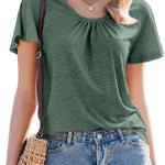 Zeagoo Women's T-Shirt Summer Short Sleeve Shirt (DE Only)