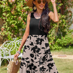 Nadorine Women Summer Dresses Sleeveless Casual Tank Dress