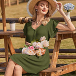 Nadorine Summer Dress Women's Short Sleeve Dresses (DE Only)
