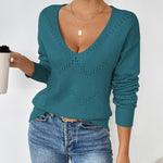 Nadorine Women's Knitted Jumper Elegant Pullover (DE Only)