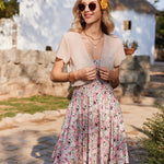 Nadorine Bolero Chiffon Festive Short Sleeve Bolero Jacket (DE Only)