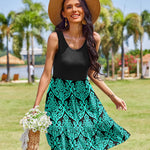 Nadorine Women Summer Dresses Sleeveless Casual Tank Dress