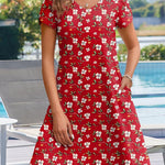 Zeagoo Womens Summer A-Line Flowy Dress with Pockets
