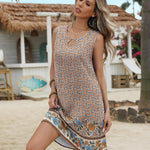 Nadorine Dresses Women's Sleeveless Bohemian Dress (DE Only)