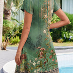 Zeagoo Womens Summer A-Line Flowy Dress with Pockets