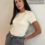 Nadorine Short Sleeve Slim Fit T-Shirts