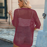 Nadorine Women's 2025 Summer Crochet Lightweight Cardigan