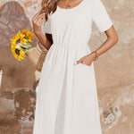 Nadorine Summer Dress Women's Linen Dresses (DE Only)