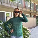 Zeagoo Womens Long Sleeve T Shirts Casual Mock Neck Tops