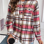 Nadorine Women's Checked Shirt-Jacket