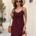 Nadorine Women's Boho Summer Dress Bohemian Mini Dress (DE Only)