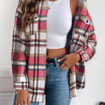 Nadorine Women's Checked Shirt-Jacket