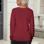 Nadorine Pullover Women's Ribbed Knit Jumper (DE Only)