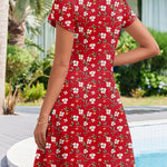 Zeagoo Womens Summer A-Line Flowy Dress with Pockets