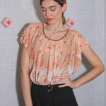 Nadorine Women's Blouse Batwing Blouse Shirts (DE Only)