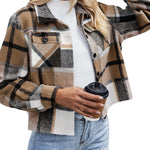 Nadorine Women's Short Flannel Jacket (DE Only)