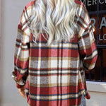 Nadorine Women's Checked Shirt-Jacket