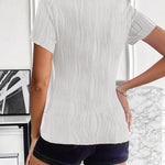 Nadorine Short Sleeve Slim Fit T-Shirts