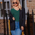 Nadorine Blouse Women's Elegant Pleated Tops (DE Only)