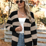 Nadorine Women's Oversized Button Sweaters Open Front Cardigans
