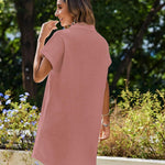 Zeagoo Womens Button Down Shirt Dress Cotton Linen Dress