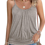 Nadorine Tank Top Women's Summer Tops Spaghetti Tops (DE Only)