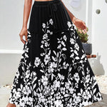 Zeagoo Womens Casual Maxi Skirts High Waist Boho Skirts