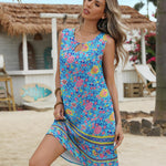 Nadorine Dresses Women's Sleeveless Bohemian Dress (DE Only)