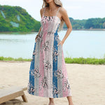 Zeagoo Women's Summer Casual Boho Sundress with Pockets