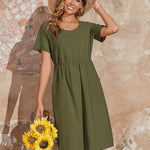 Nadorine Summer Dress Women's Linen Dresses (DE Only)