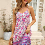 Nadorine Women's Boho Beach Dress  Casual Summer Dress (DE Only)