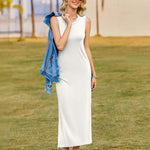 Nadorine Maxi Dresses Summer Dress Sleeveless Beach Dress (DE Only)